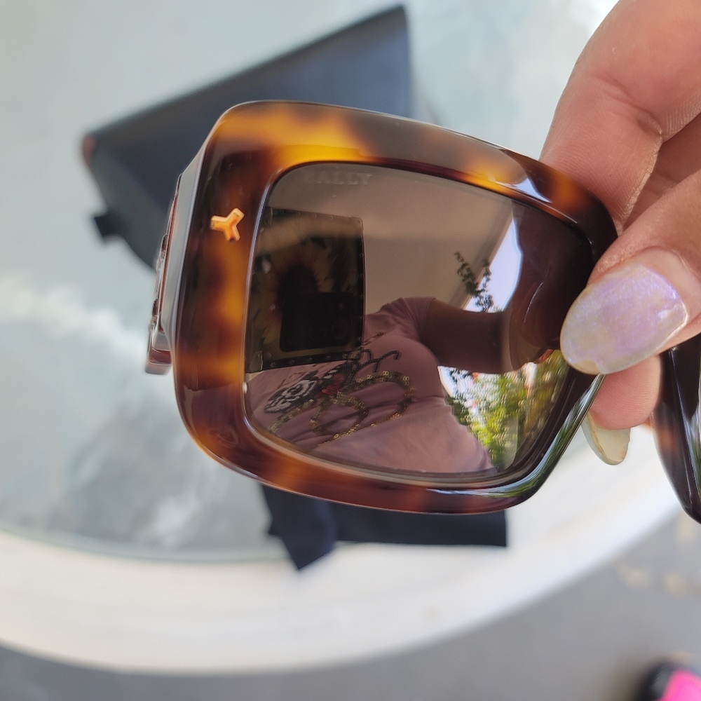 Bally Tortoise Sunglasses - Picture 9 of 12